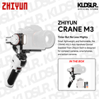 Zhiyun CRANE M3 3-Axis Handheld Gimbal Stabilizer Combo Kit